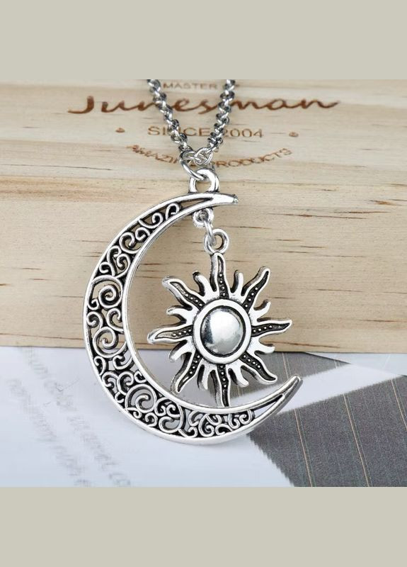 Подвеска кулон Луна и Солнце галактика луна Амулет талисман Солнце No Brand (338436307)