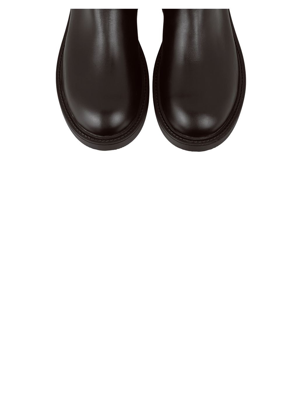 Осенние ботинки осенние коричневые из натуральной кожи KASANDRA