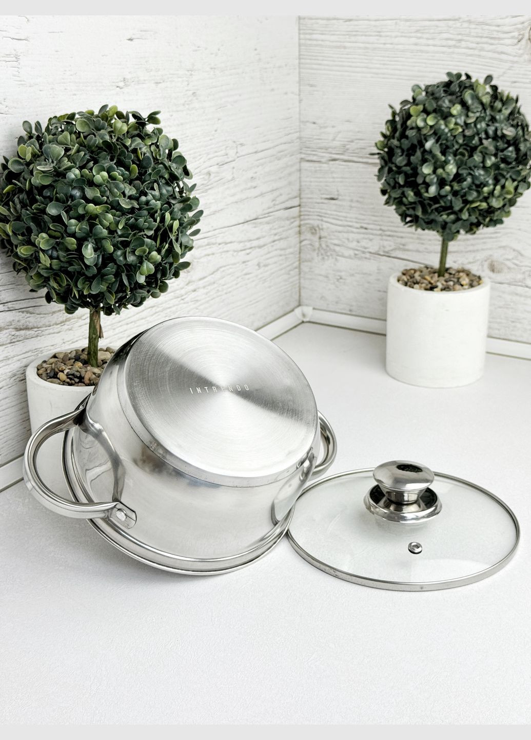 Каструля зі скляною кришкою 1,7 л Gasto IN0018GT Intrendo (335820525)