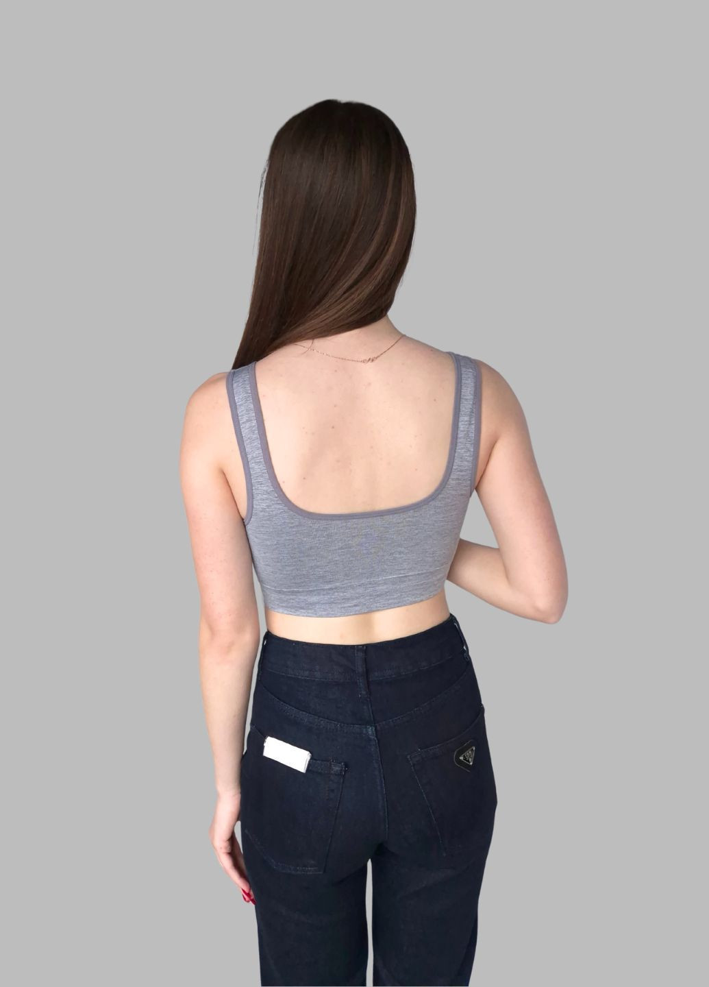 Топ жіночий спортивний без чашок Leyla (361639058)