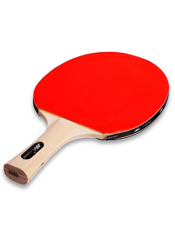 Набір для настільного тенісу 2 ракетки, 3 м'ячі (деревина, гума, пластик) (MT-3302) MK (361439771)