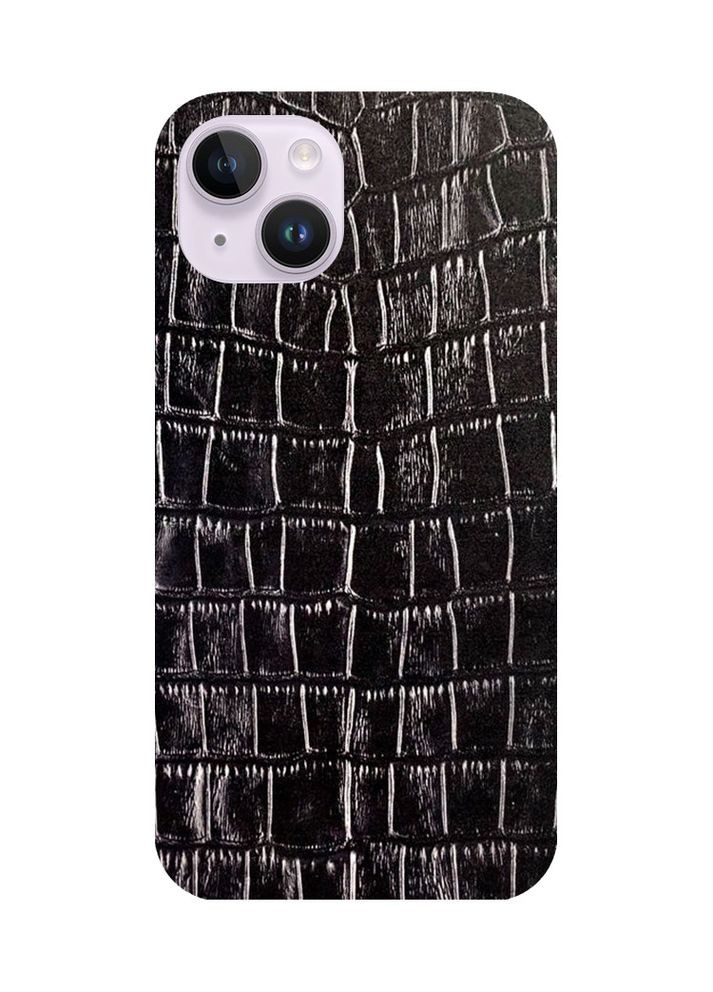 Захисна плівка Шкіра крокодила (чорна) на задню панель для iPhone 14 Creative (360707476)