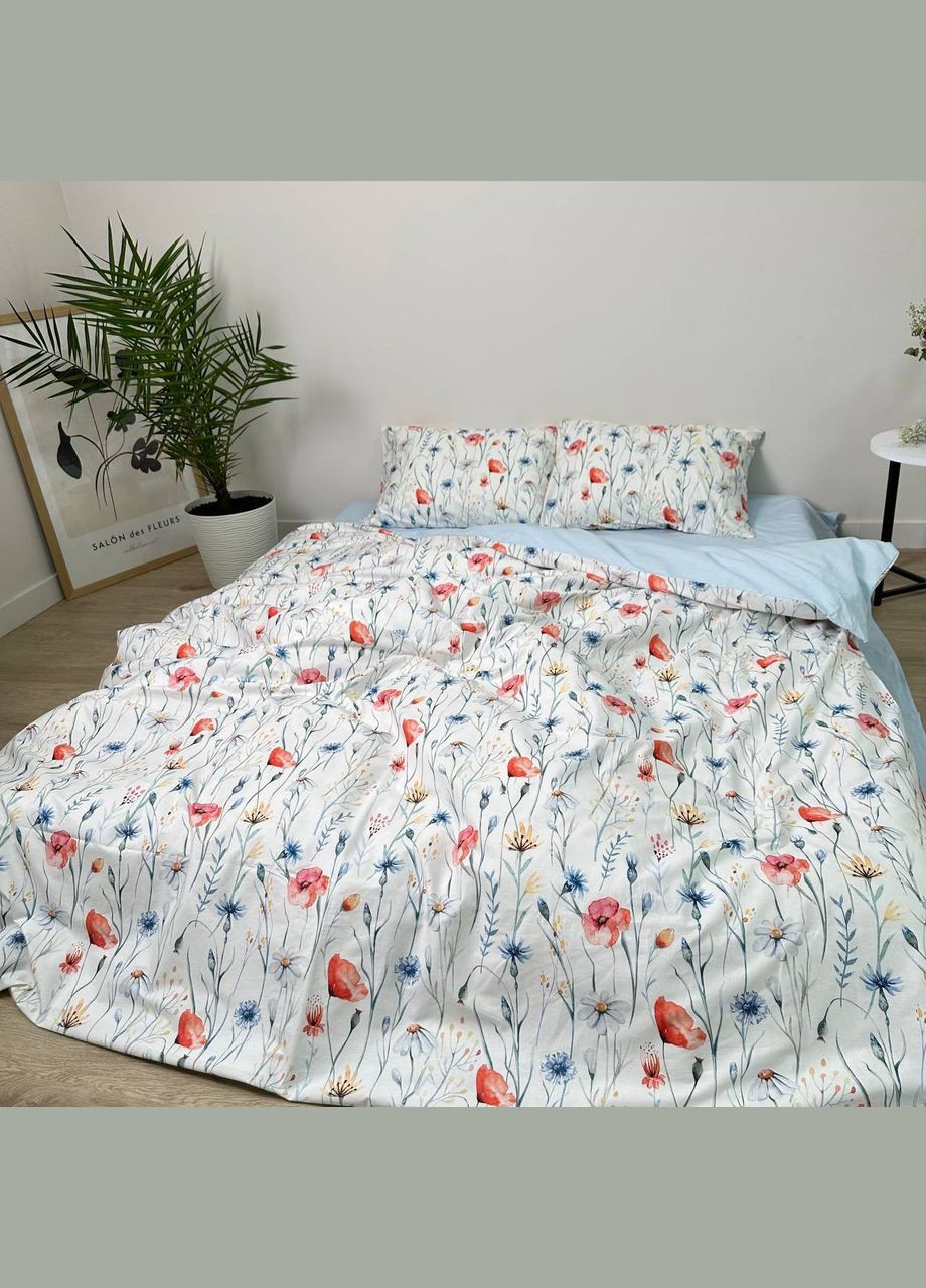 Комплект постільної білизни Півтораспальний Ранфорс 00012 Freshery 0001215 No Brand (346055576)