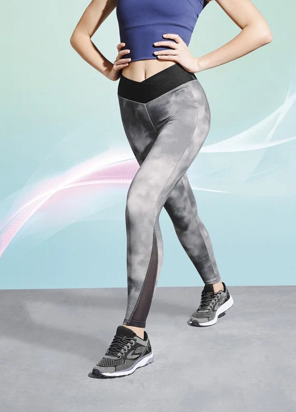 Легінси функціональні з кишенею для мобільного телефону Crivit (361666414)