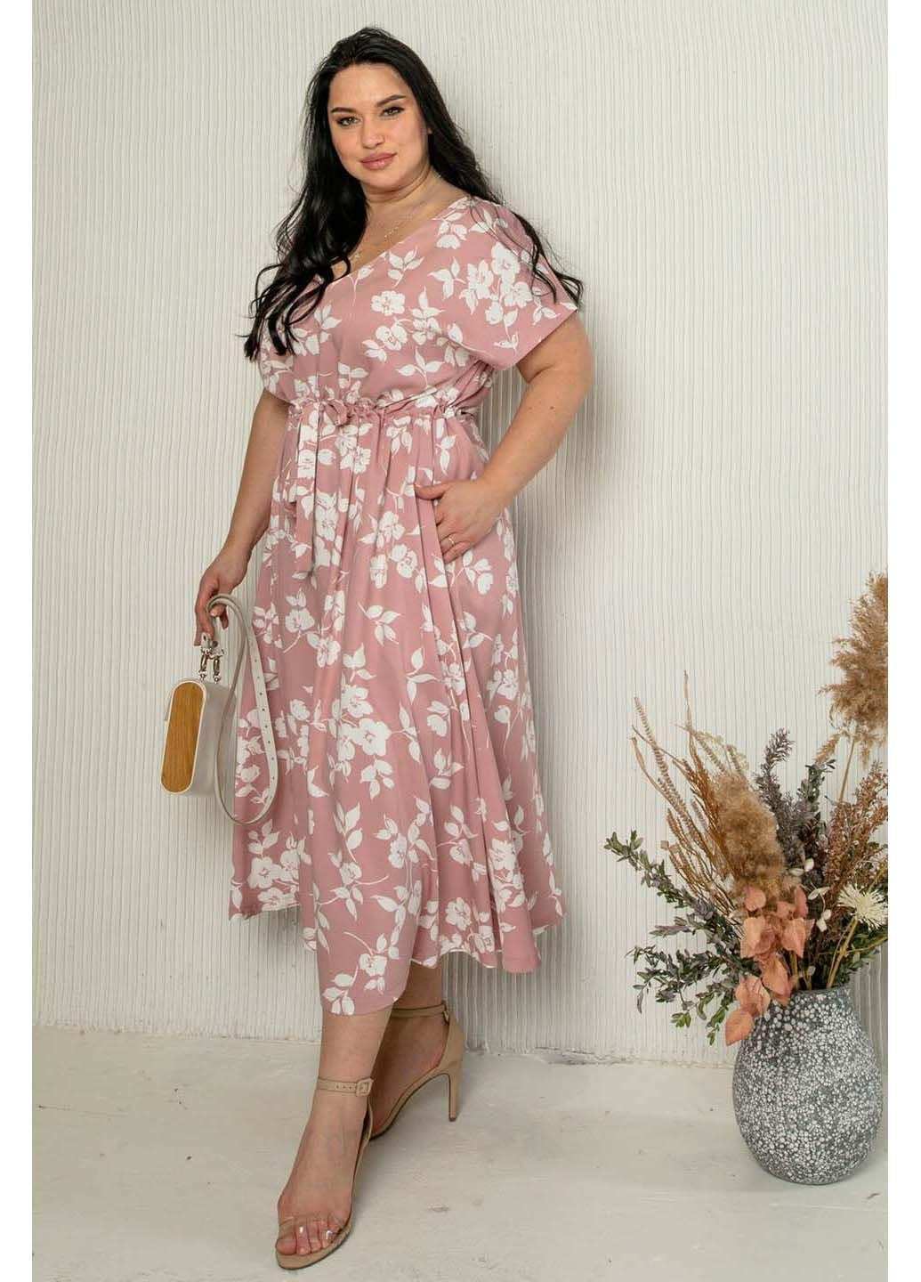 Комбинированное праздничный платье Ри Мари