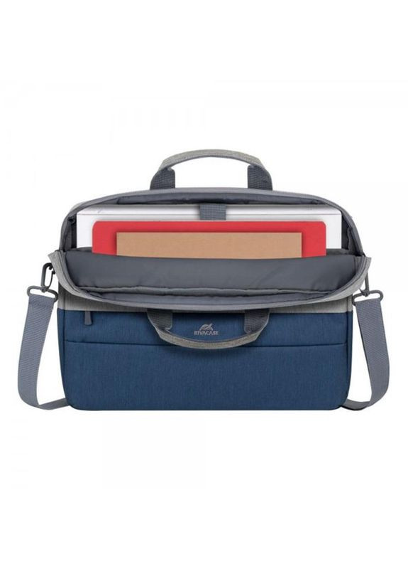 Сумка 7532 15.6` Grey/Dark Blue RIVACASE (372460691)