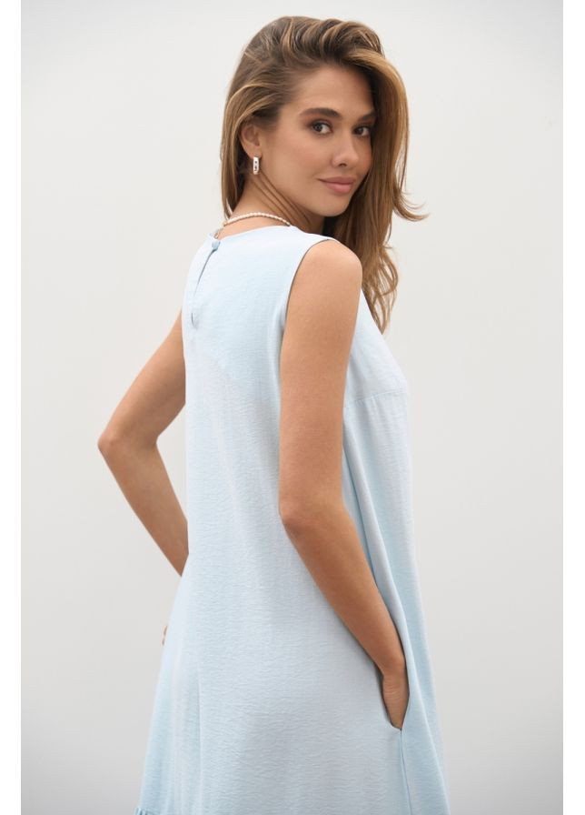 Светло-голубое платье 3051 Triko Bakh