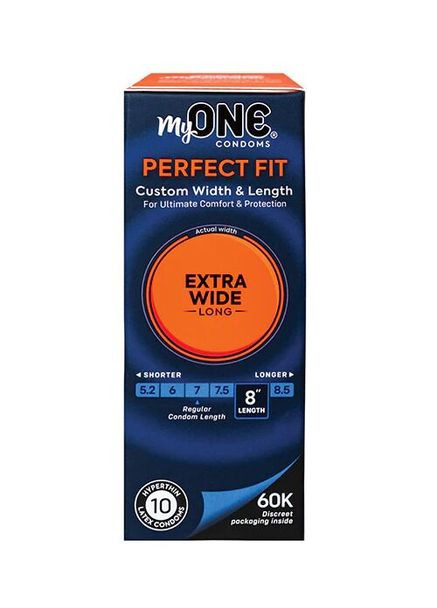 MyONE Extra Wide & Long 10 шт, картонна коробка - CherryLove One (339867552)