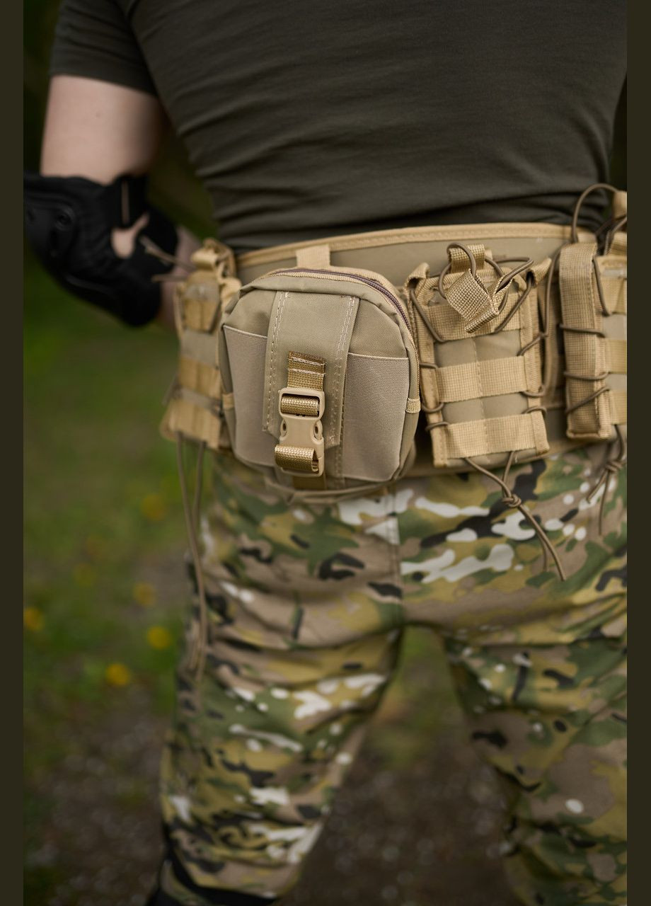 Тактичний пояс розвантажувальний система молле Мультикам (Intr-1744483584-3-01) No Brand (306633575)