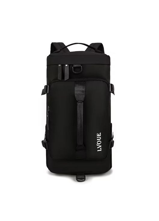 Сумка-рюкзак трансформер спортивна дорожня водонепроникна Чорна ( код: IBS144B ) Sports (365865077)