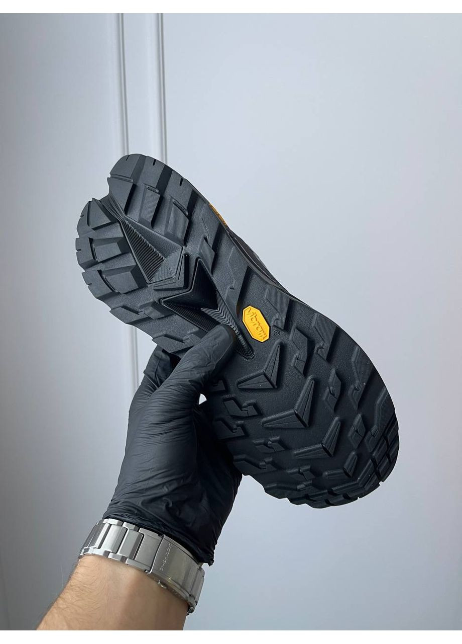 Чорні Осінні кросівки чоловічі hoka skyline-float x gore-tex black | хока скайлайн-флоат чорні No Brand