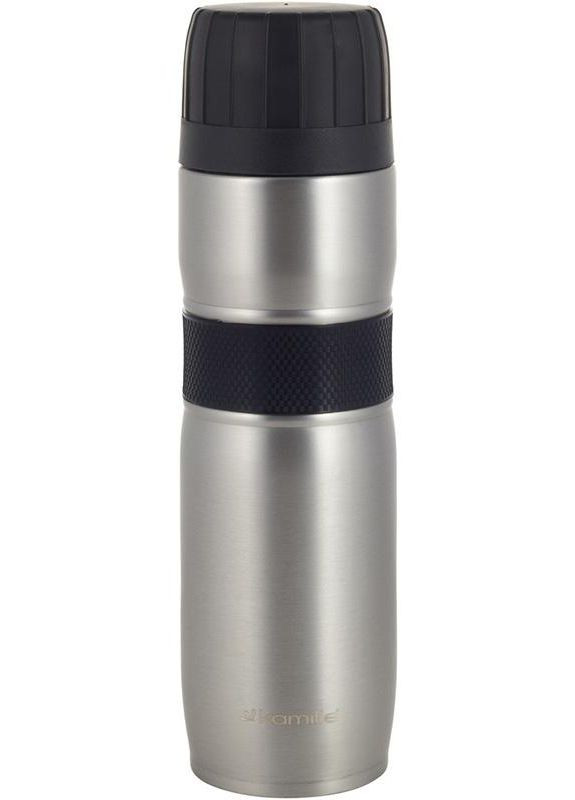 Термос Journey 950мл из нержавеющей стали с силиконовой накладкой для горячих и холодных напитков термос для путешествий Kamille (368986461)