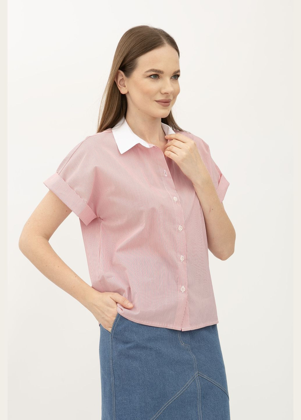 Червона блуза Lesia Мерги