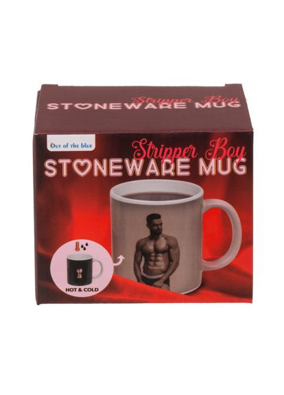Чашка с термоэффектом Stoneware Mug Stripper Boy, 300 мл OOTB (322313114)