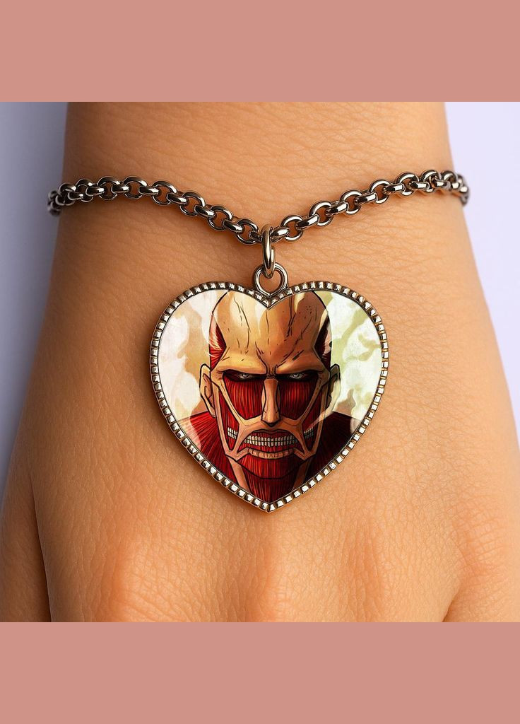 Браслет Аниме Атака Титанов #007 (сердце) No Brand (329330918)