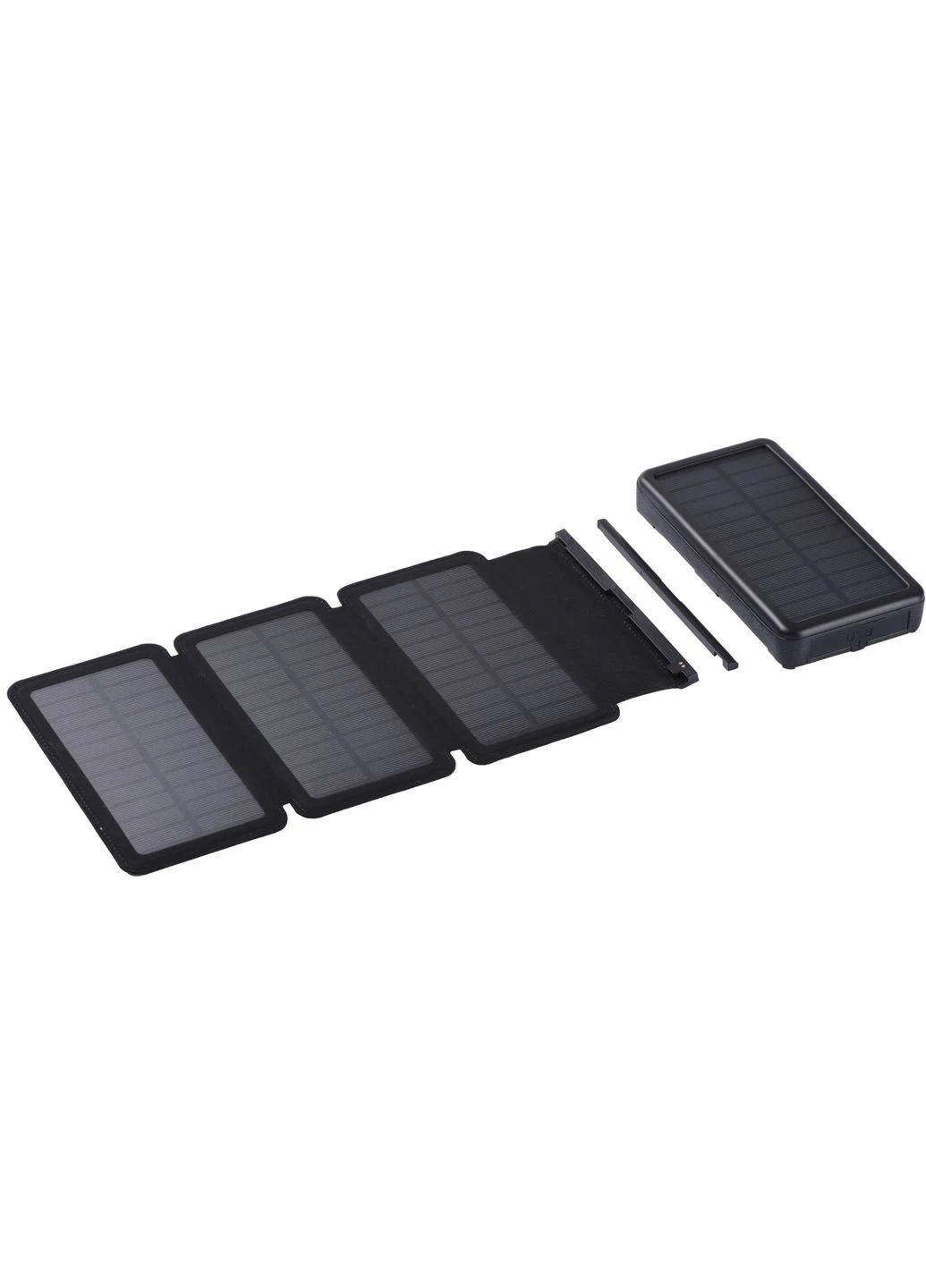 Портативний зарядний пристрій Power Bank Solar 20000mAh Black 2E (323205196)