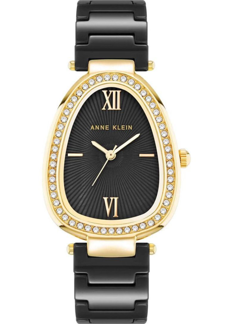 Часы AK/5012GPBK кварцевые fashion Anne Klein (293511222)