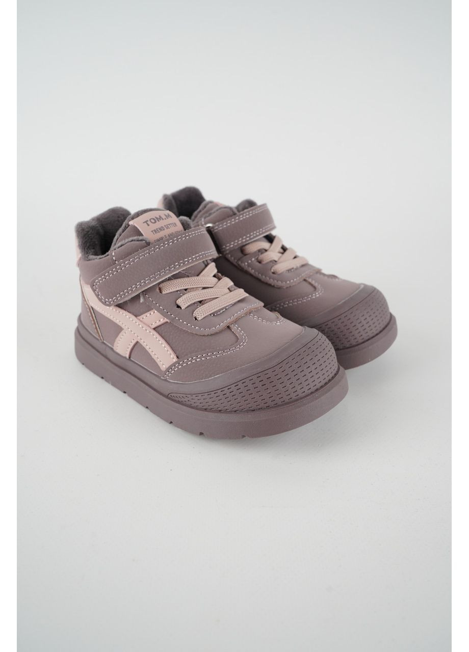 Фиолетовые осенние детские ботинки tom.m фиолетовые (11714f) Том.М