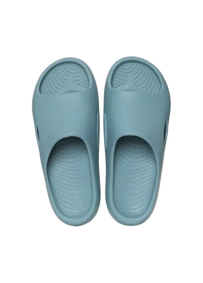 Серо-синие пляжные шлепанцы recovery slide pond 208392 Crocs