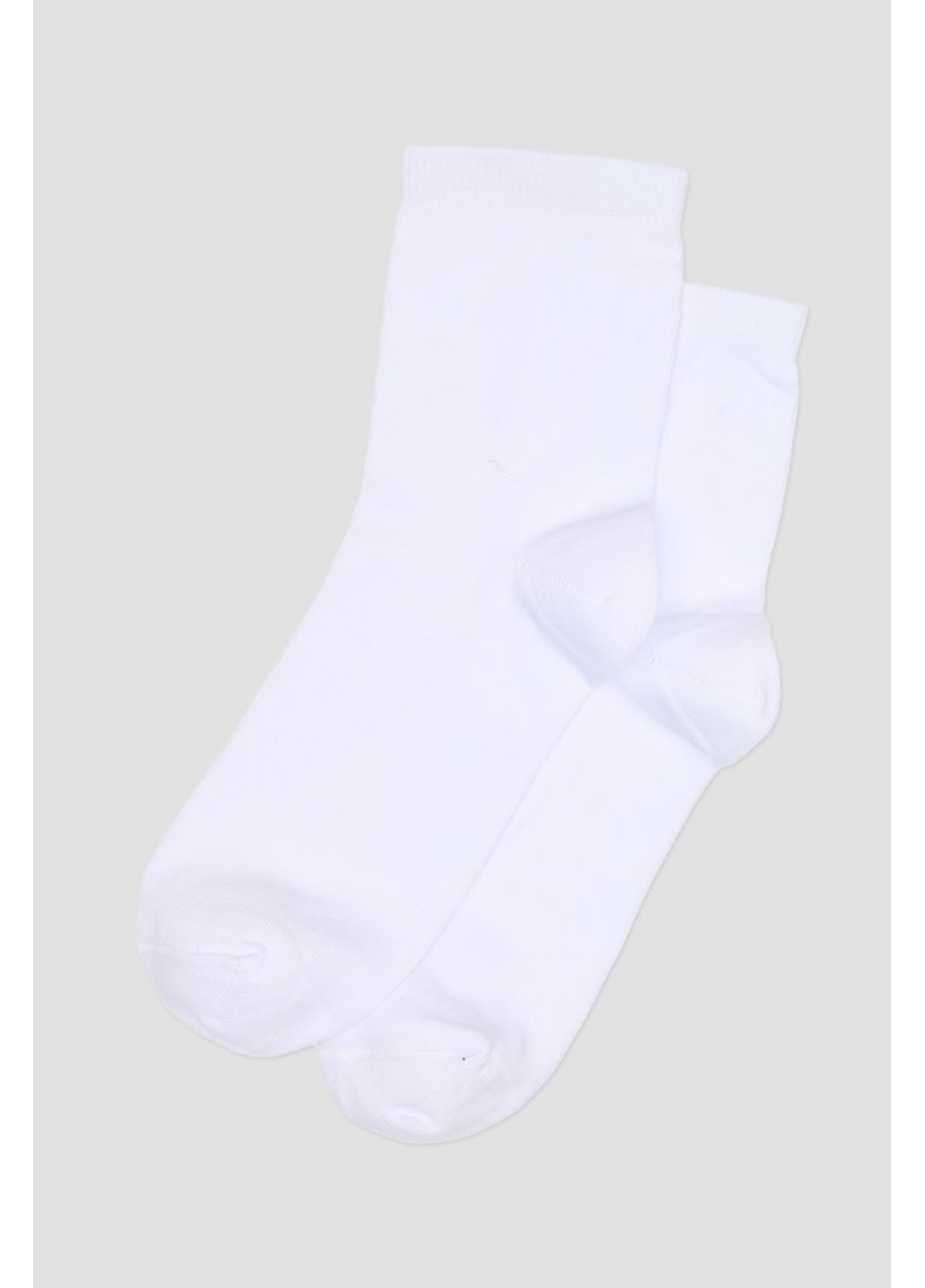 Белые набор высоких женских носков цвет белый цб-00282061 Yuki (350878898)
