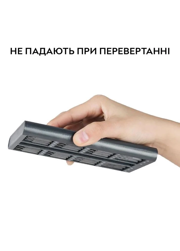 Набор 24 в 1 магнитных прецизионных отверток SET 2 для точных работ, мелкого ремонта в кейсе Kit Bits (324419978)