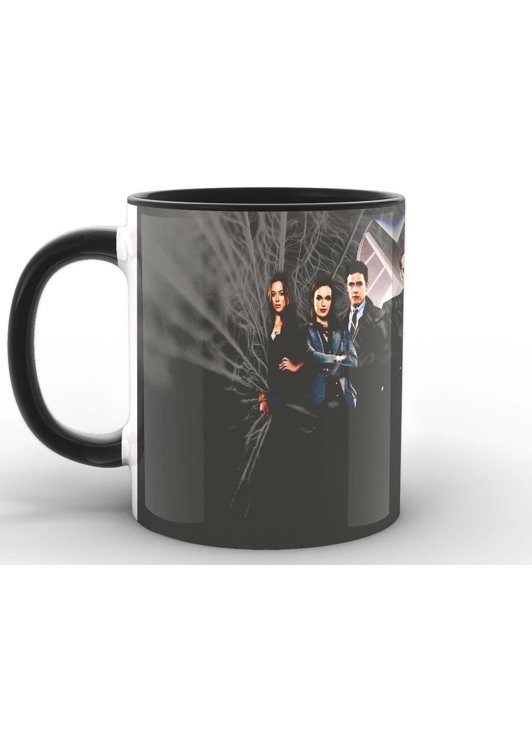 Чашка з принтом білі Агенти Щ.И.Т Agents of S.H.I.E.L.D. ефект туману AS.02.009 Кружка керамічна 0,33 GeekLand (378962909)