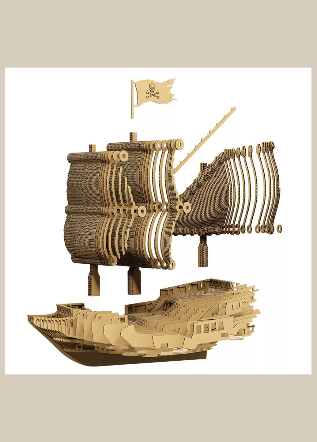 3D пазл Pirate Ship (CARTSHIP) Cartonic (333253306)