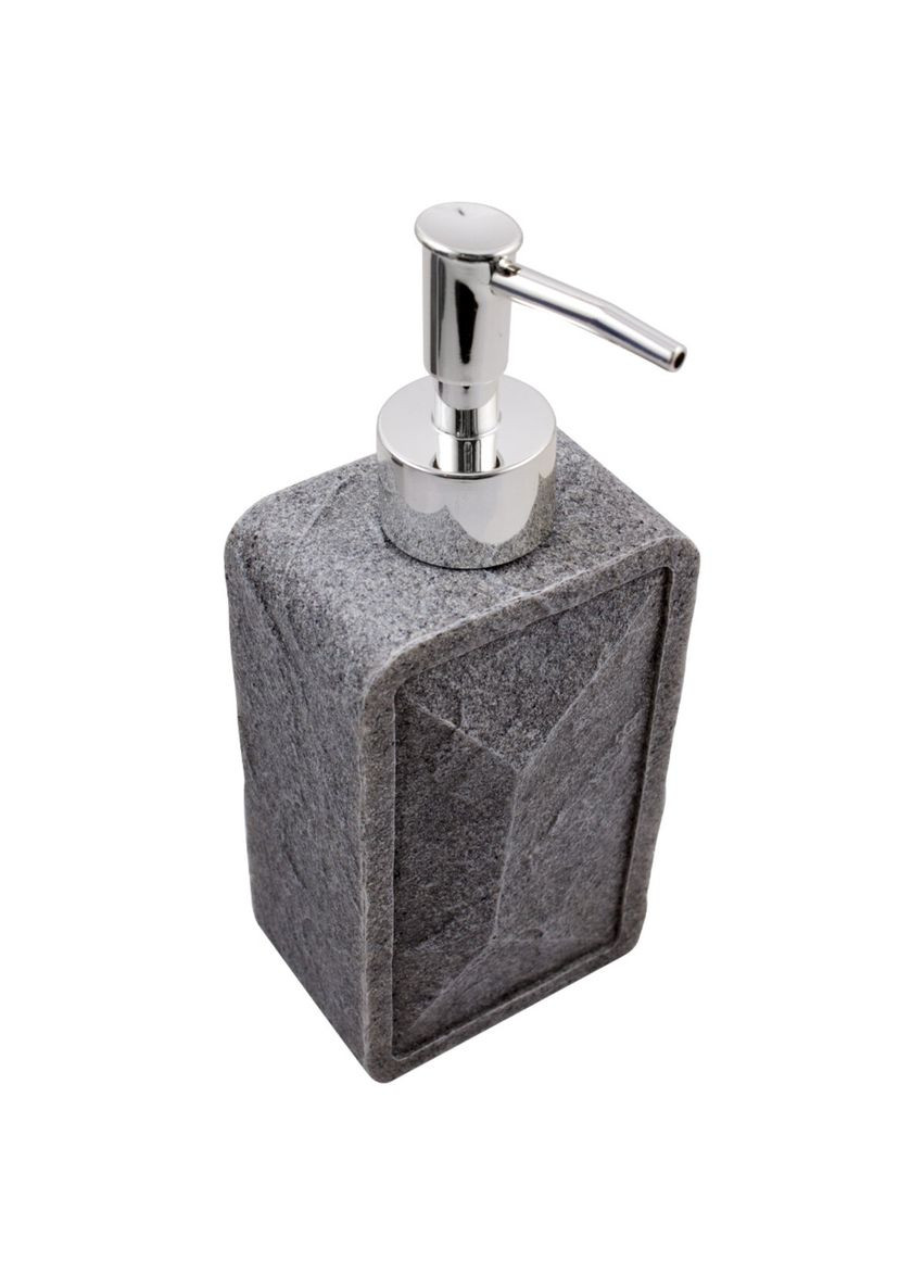 Дозатор жидкого мыла Trento Ermade серый, полигума Trento Design Studio (280931094)
