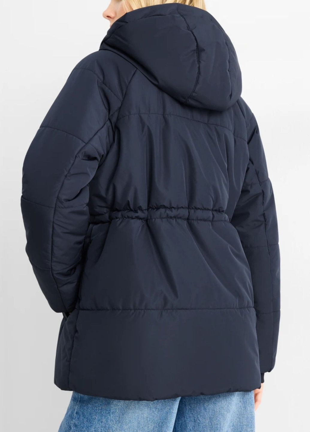 Темно-синя демісезонна куртка C&A