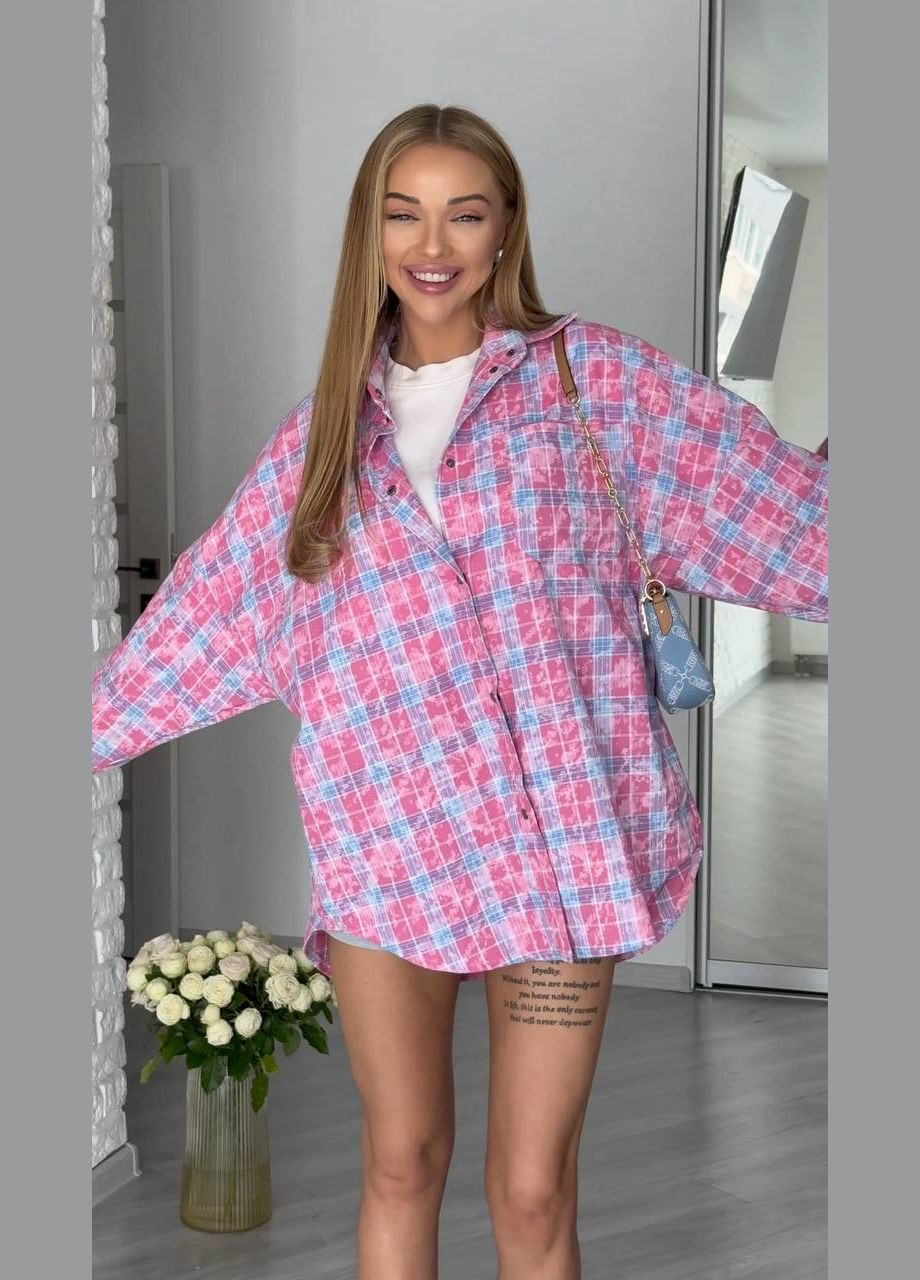 Розовая рубашка Osoblyva