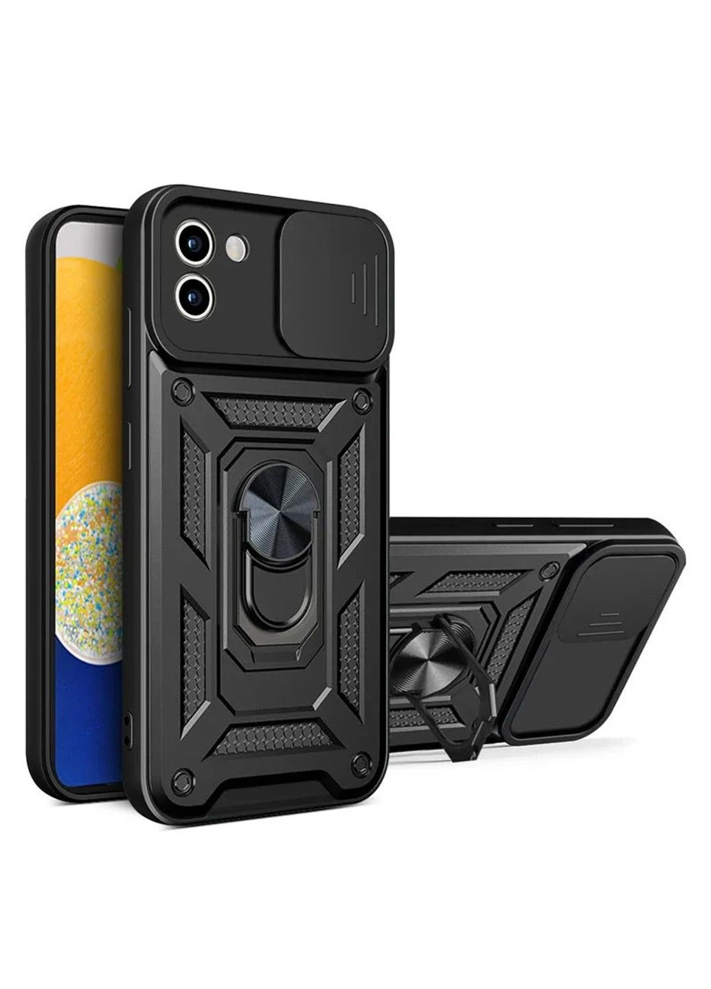Ударостійкий чохол Camshield Serge Ring для Samsung Galaxy A03 Epik (295132353)