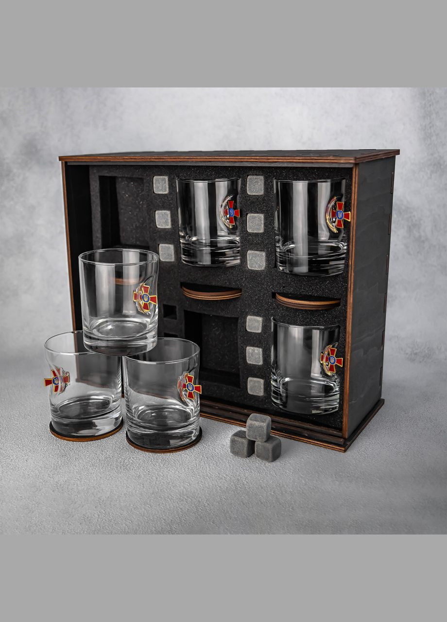 Набір подарунковий на 6 склянок ЗСУ No Brand (326960899)