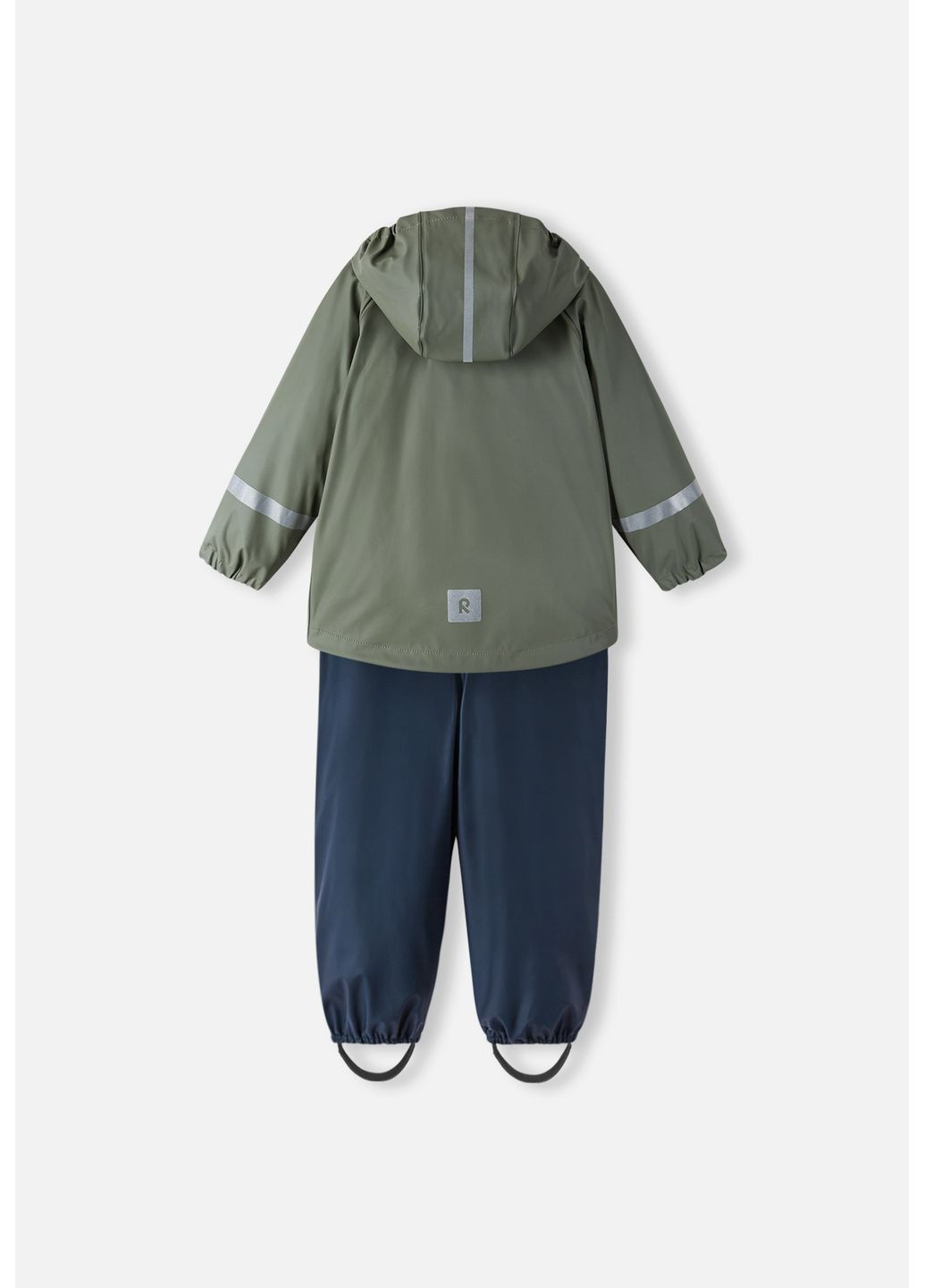 Темно-зелений демісезонний комплект від дощу Reima Tihku