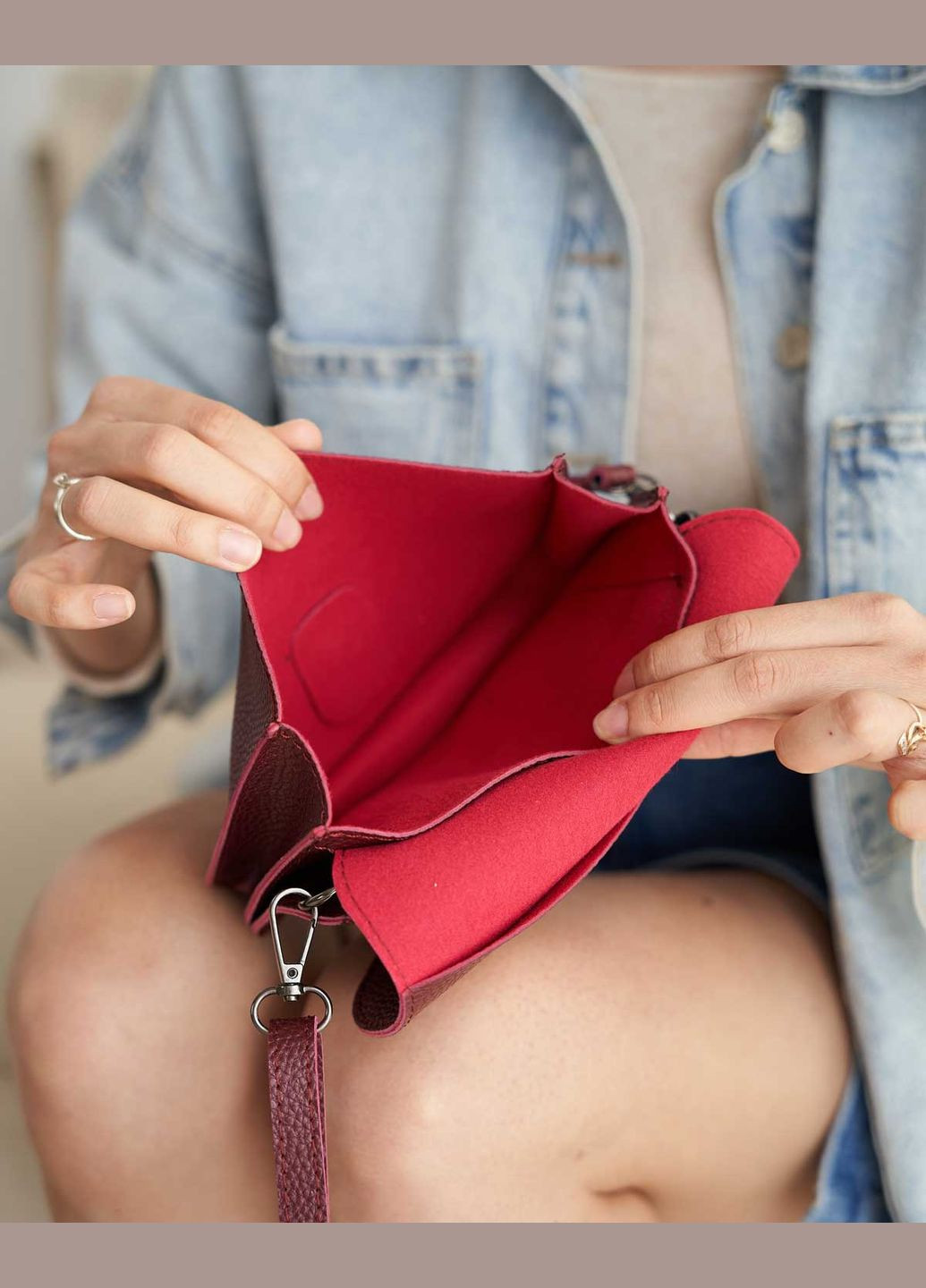 Жіноча стильна сумка клатч Stacy з двома ременями та двома відділеннями (sumka-zhnocha-stacy) WeLassie (342199303)