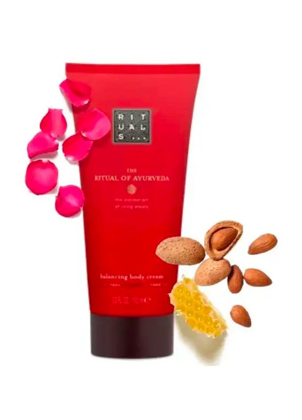 Rituals Крем для Тела The Ritual of Ayurveda Balancing Body Cream Indian Rose & Sweet Almond Oil 100 ml — Крем, Нідерланди (367832342)