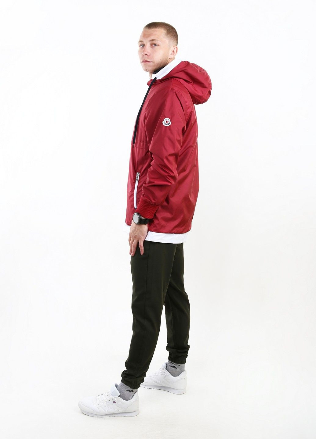 Бордова демісезонна вітровка Mtp