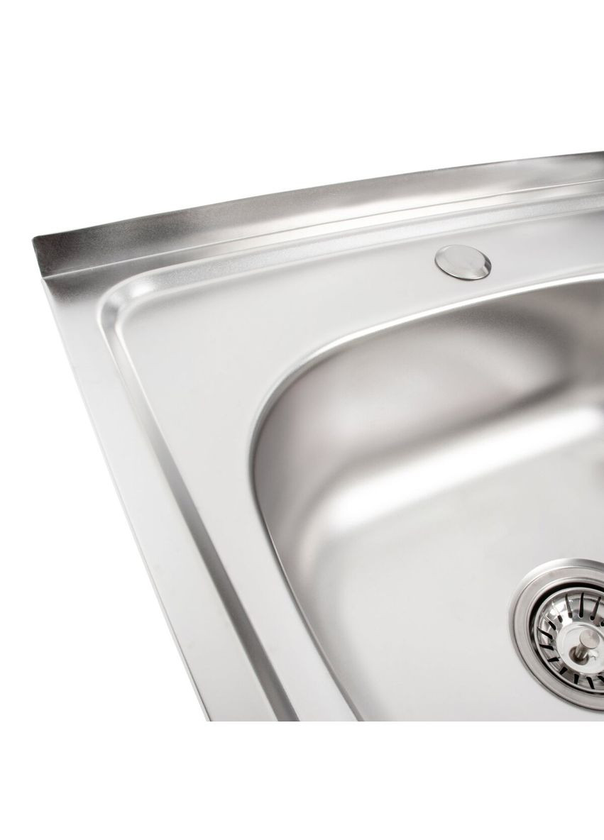 Кухонна мийка з нержавіючої сталі 5050 САТИН (0,7/160 мм) Valeso (358934120)