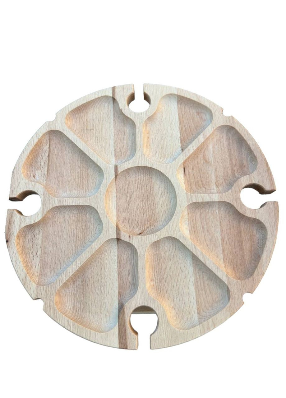 Винний столик Буковий (на 5 бокалів) No Brand (330774543)