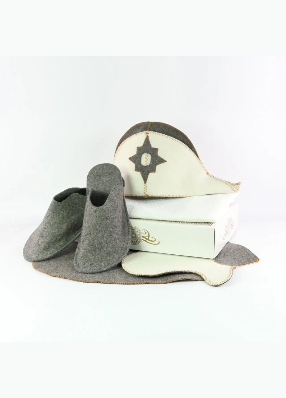 Подарочный набор для бани и сауны "Наполеон" 5 предметов (N-156) Luxyart (322209919)