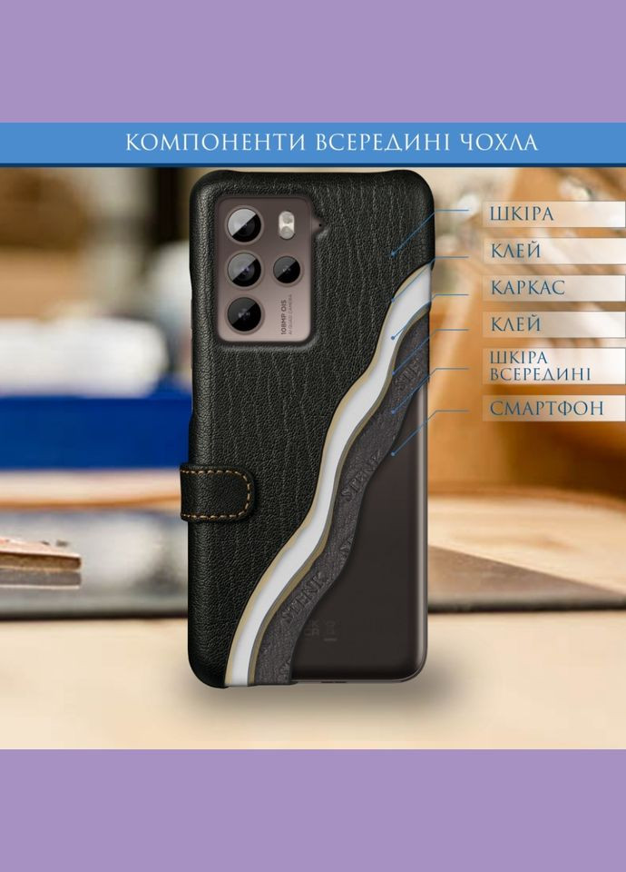 Чохол книжка Premium для HTC U23 Pro Чорний (77896) Stenk (305665364)