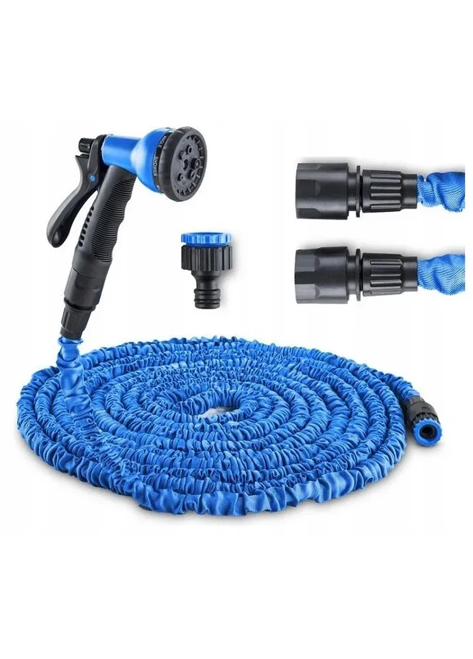 Поливальний шланг X Hose 30 м, що розтягується, з насадками для поливу No Brand (408457220)