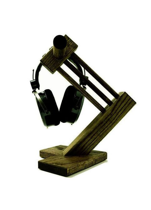 Стійка для навушників з дерева Дефаз мускат (НУП-005007) No Brand (328414345)