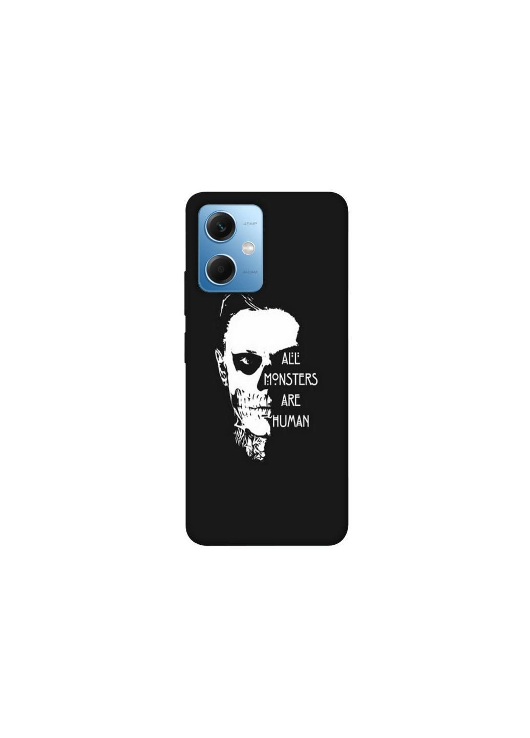 Чехол на Xiaomi Redmi Note 12 5G All Monsters are Human Frontalka (363895074)
