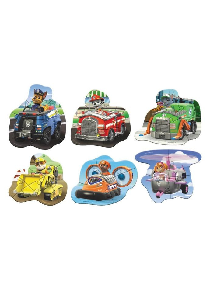 Дитячий пазл "Paw Patrol Готові до дії" 200535 18 елементів No Brand (339780542)
