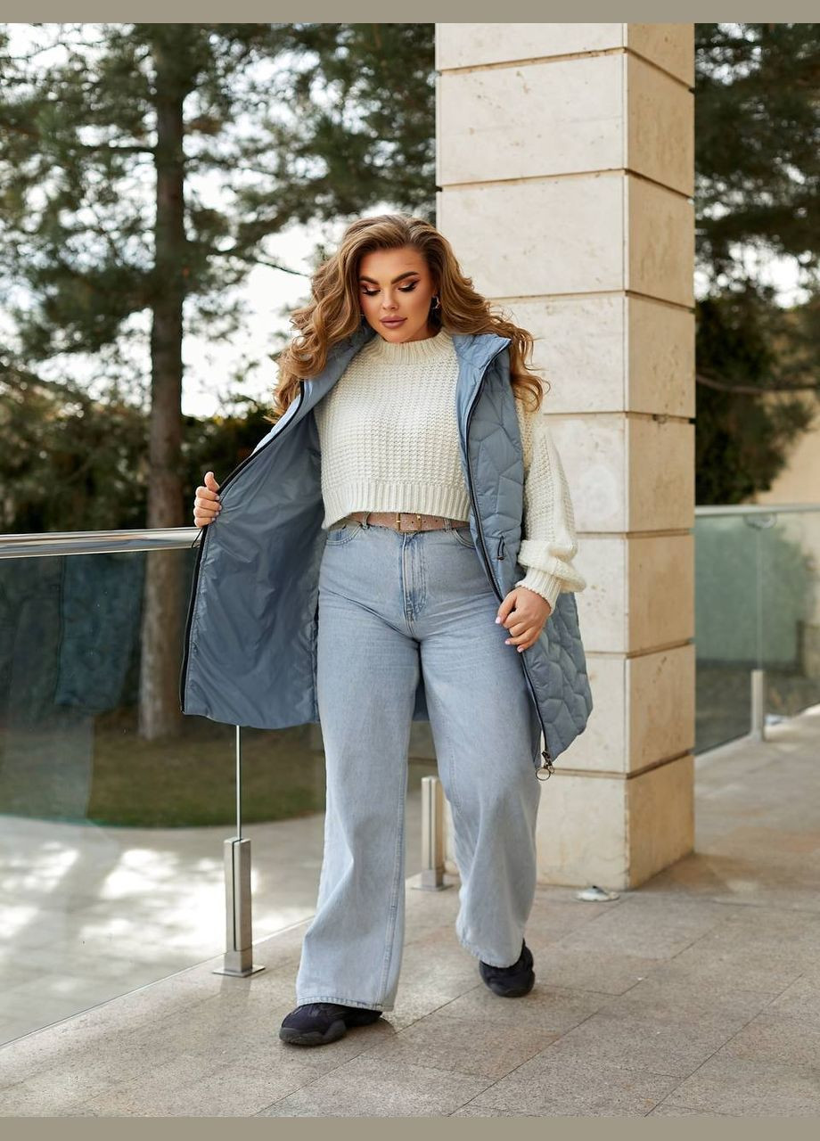 Жіноча жилетка без капюшона New Trend (304646971)