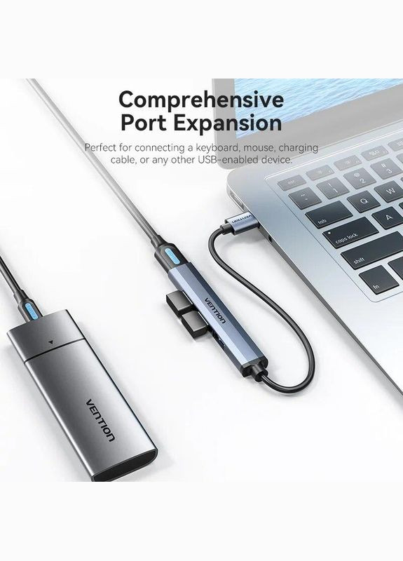 Минихаб USB 3.0 на USB 3.0 и 3*2.0 CKOHB 0,15 м Vention (300524068)