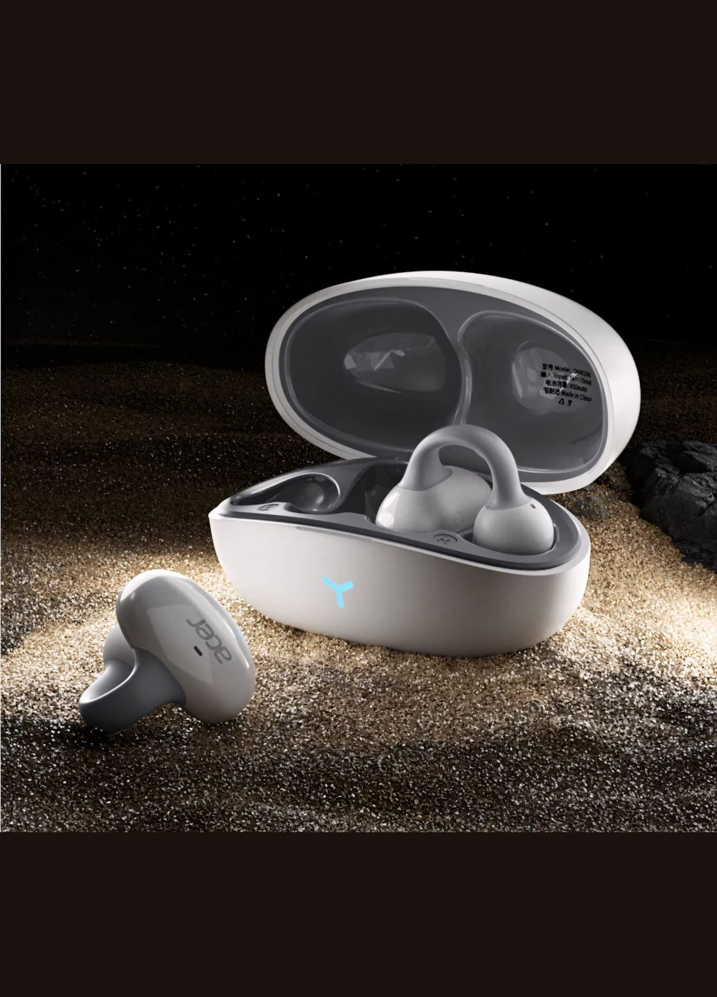 Геймерскі навушники OHR206 Clip-on TWS Bluetooth 5.4 IP5 захист 75год AAC SBC мікрофон Hi-Fi звук Acer (347641149)