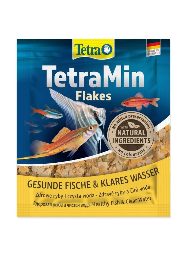Корм сухий Min Flakes для тропічних акваріумних рибок в пластівцях 12 г🐟🐠🐡 Tetra (356568116)