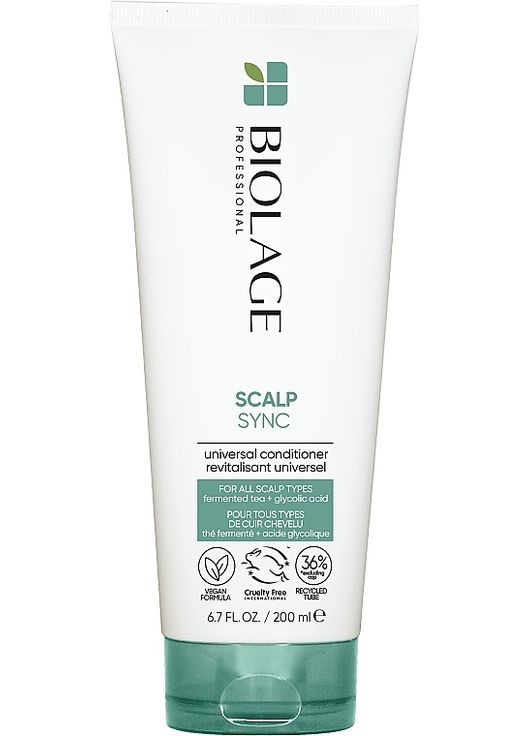 Універсальний кондиціонер для всіх типів шкіри голови та волосся Scalp Sync Universal Conditioner 236ml (1397243-31362314) Biolage (368605429)