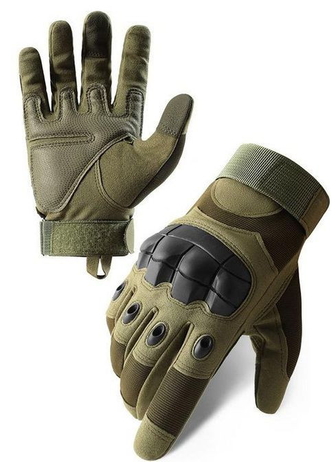 Рукавички тактичні ; M/8; Сенсорні; З пальцями. Зелений. Універсальні тактичні рукавички. Армійські рукавички. Tornado (304768496)